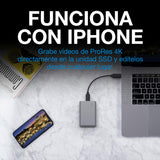 LaCie Mobile SSD Secure 2TB — diseño fino, USB‑C SSD externo portátil, Grey, para Mac y Windows — incluye Rescue Data Recovery