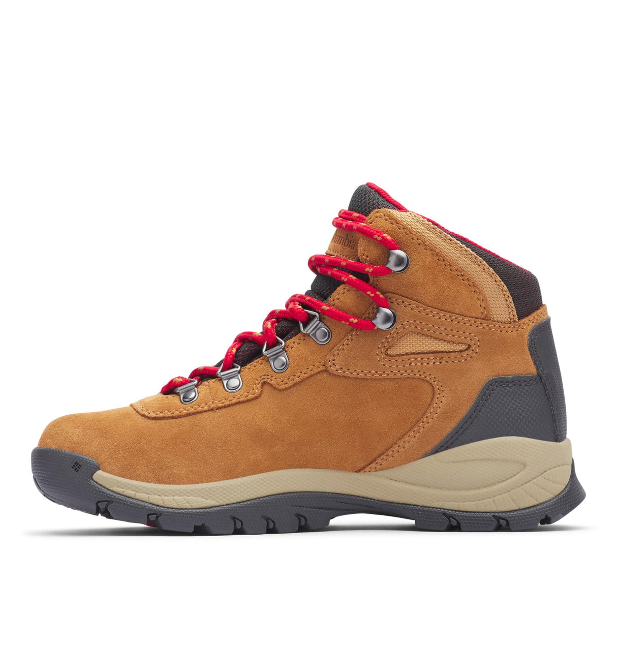 Columbia Newton Ridge Plus Wp Amped, Botas Montaña de Senderismo y Trekking Mujer, Elk/Mountain Red 2024, 39 EU