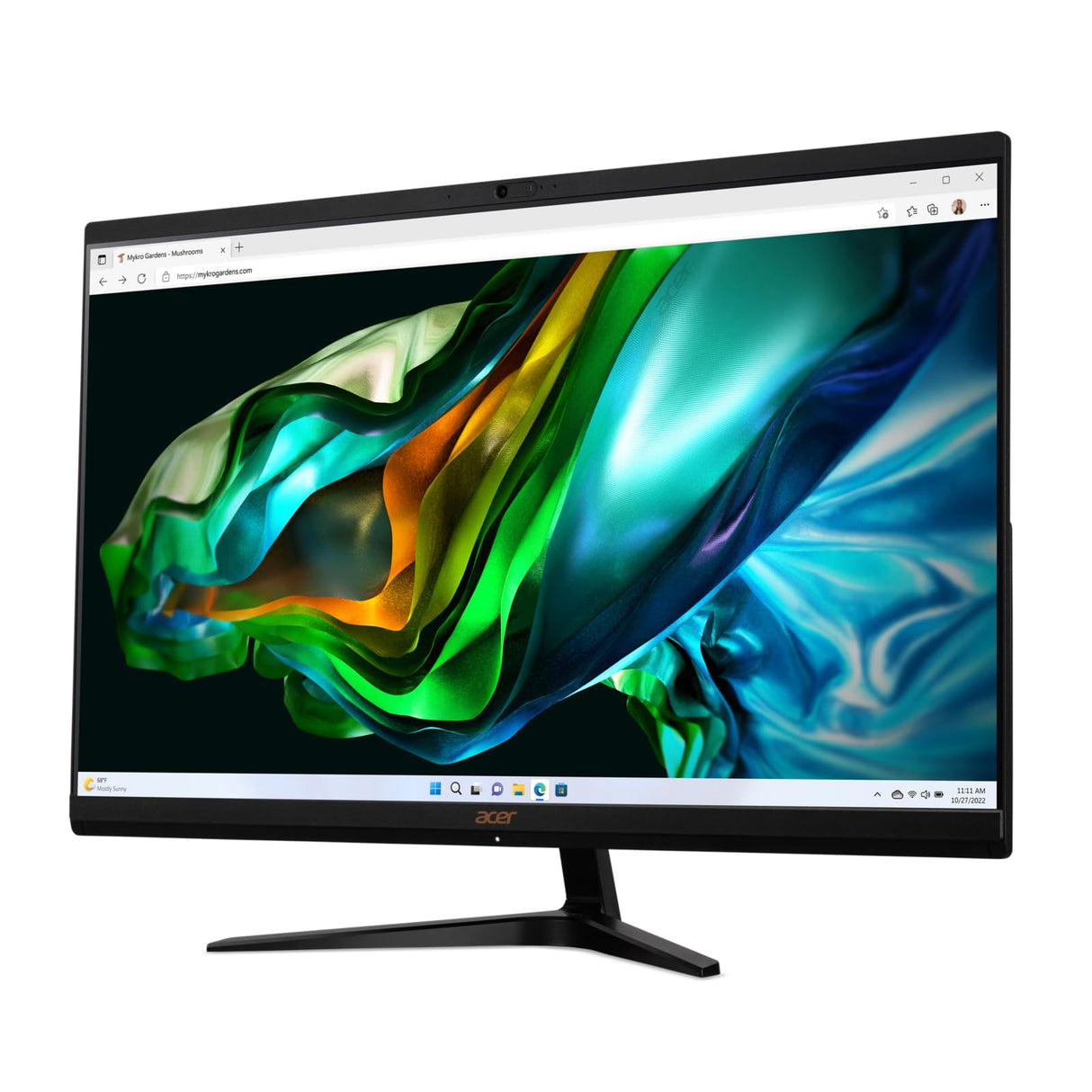 Acer Aspire C27-1800 - Ordenador Fijo Todo en uno, PC de sobremesa, procesador Intel Core i5-12450H, RAM 16GB DDR4, 1TB SSD, Pantalla de 27" IPS FHD LED LCD, Intel UHD, Wifi, Webcam, Windows 11 Home