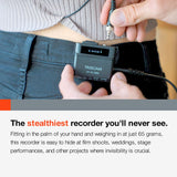 TASCAM DR-10L Pro - Grabadora flotante microlineal de 32 bits con micrófono Lavalier y adaptador Bluetooth opcional para control remoto y sincronización