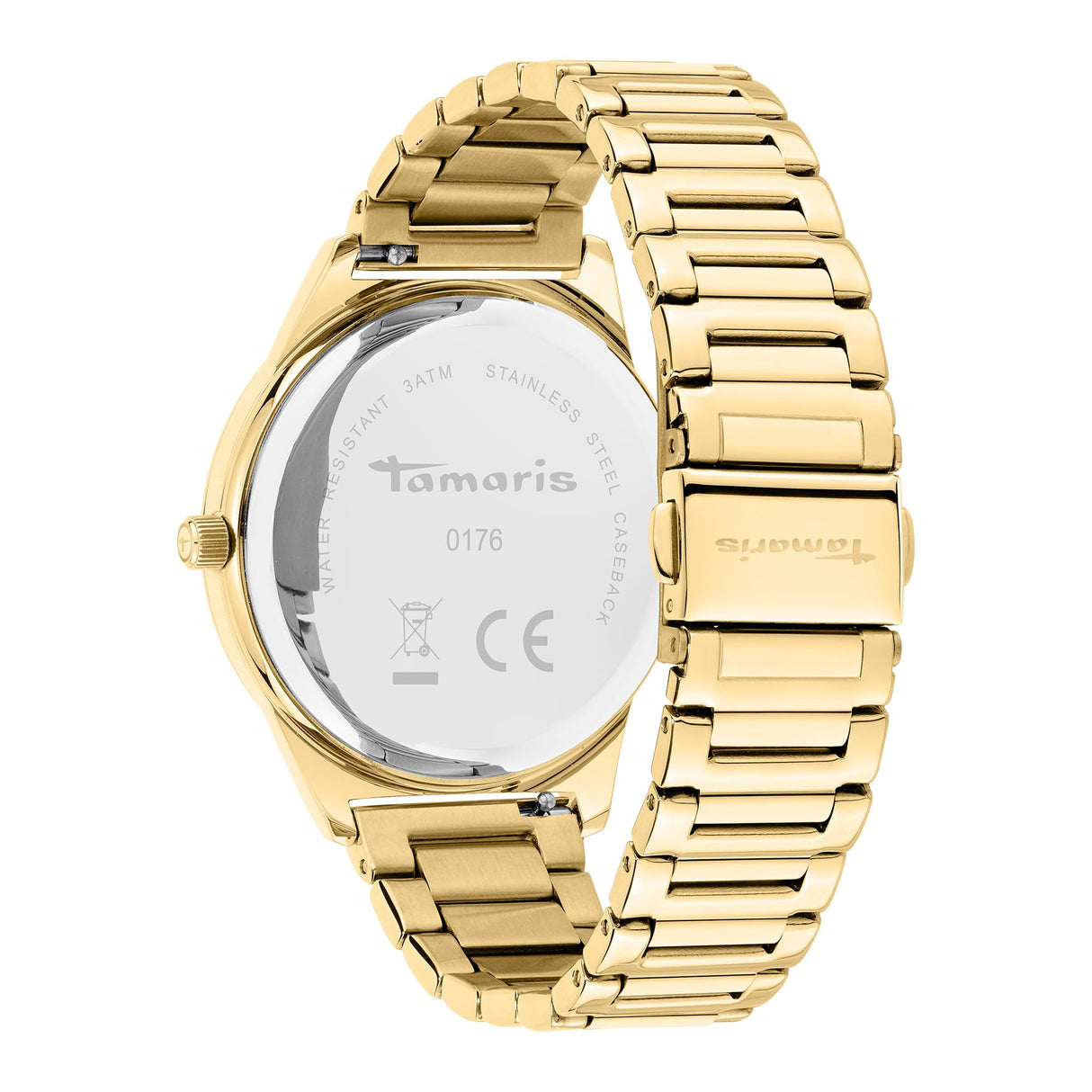Tamaris Reloj Analógico para Mujeres de Cuarzo con Correa en Acero Inoxidable TT-0176-MQ