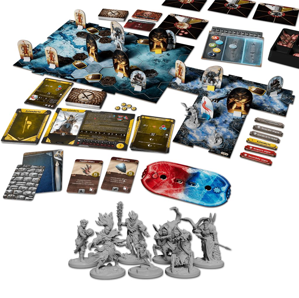 Cephalofair Games Frosthaven, Juego de Mesa cooperativo, de campaña ambientado en un Universo Helado, Desde 14 años, 1-4 Jugadores, 30 Minutos de Juego por Jugador, versión española