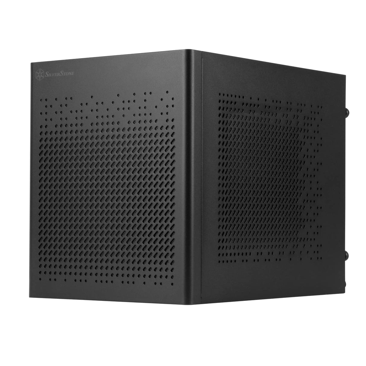 SilverStone Technology SUGO 16, Negro, Chasis Cubo Mini-ITX Fabricado Totalmente en Acero, SST-SG16B (Negro)