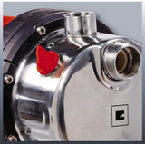 Einhell GC-WW 1250 NN - Grupo de presión con Hidrobox (1200 W, 5000 L / h Tasa de suministro máx., Presión de entrega máxima 5 bar, interruptor de presión, manómetro, contenedor de 20 L)