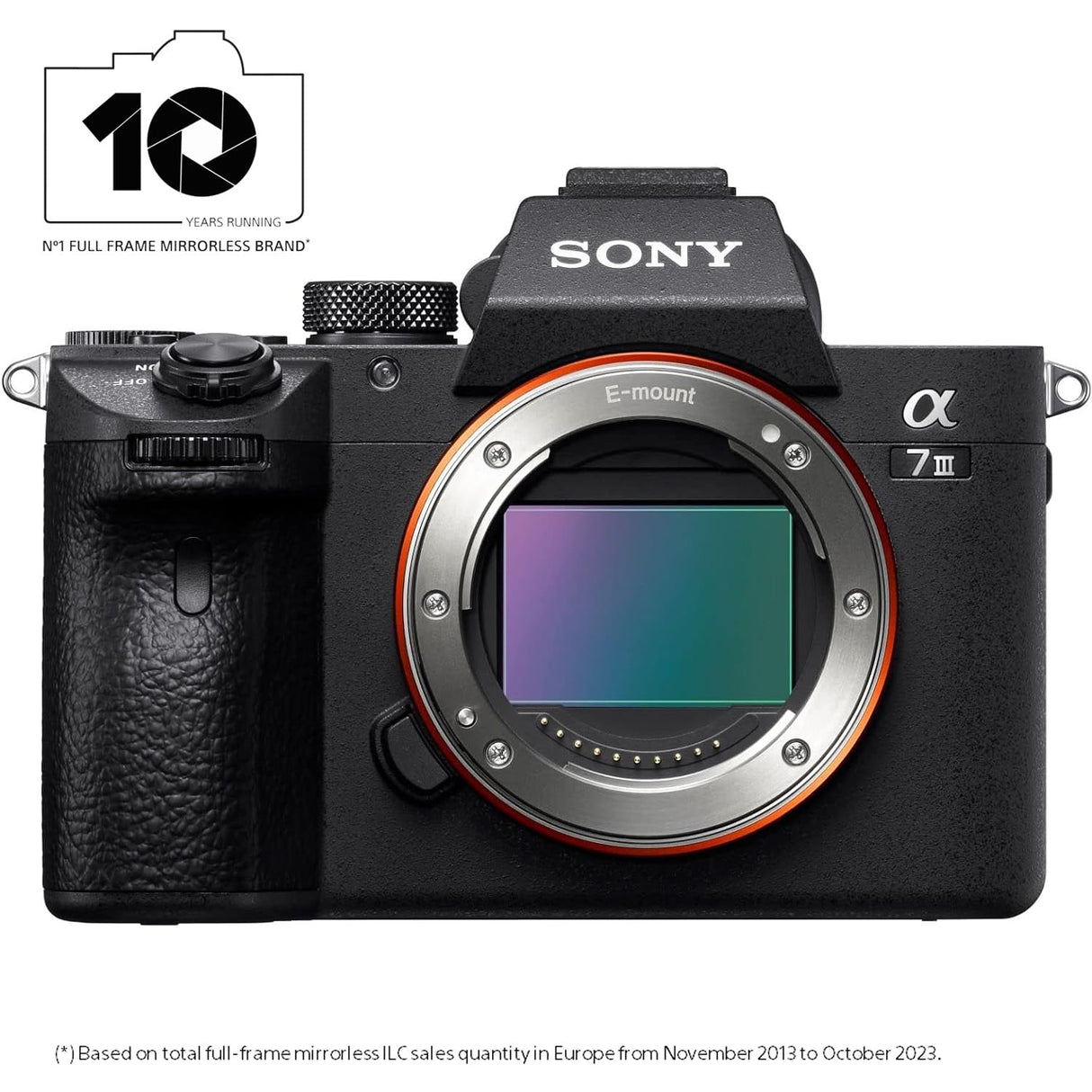 Sony Alpha 7 III -Cámara evil de fotograma completo, objetivo Zoom 28-70mm f/3.5-5.6 (Enfoque automático 0.02s, estabilización de imagen óptica de 5 ejes, 4K HLG, mayor duración de Batería) negro