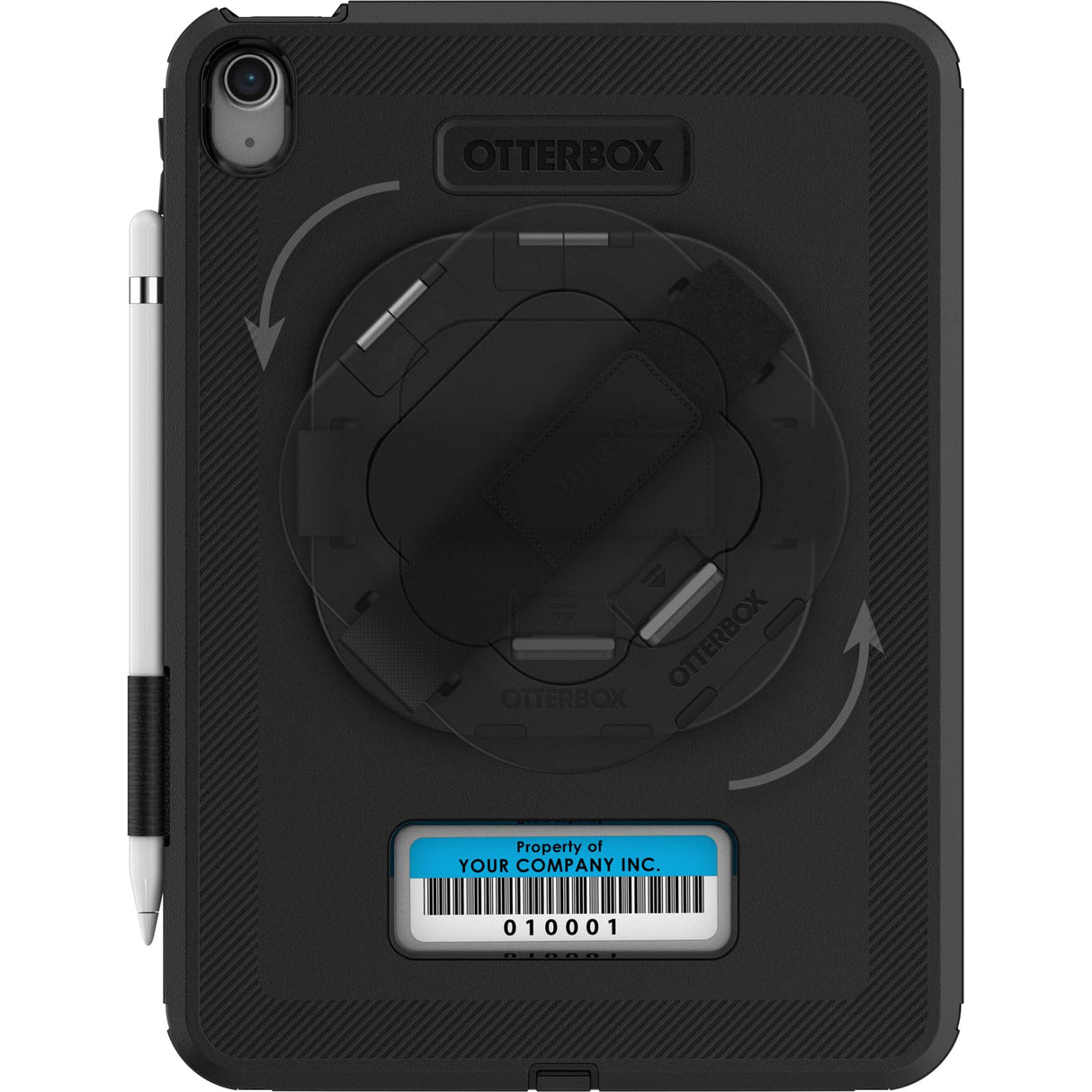 Otterbox Funda Defender Kickstand para Apple iPad 10th, A Prueba de caídas, Ultrarresistente con Protector de Pantalla Integrado, Testeada 2X con Estándares Militares, Noir