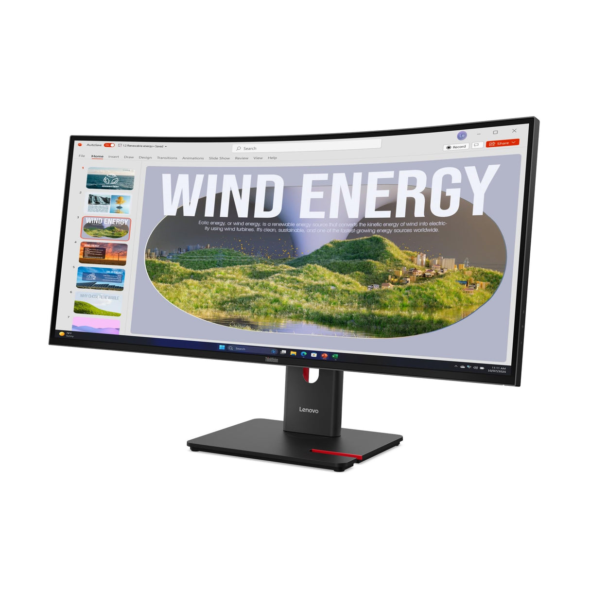Lenovo ThinkVision T34WD-40 (34") WQHD HDMI/DP/USB-C/Doc