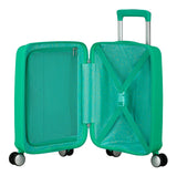 American Tourister Soundbox Mini - Spinner XS, Equipaje Infantil, 47 cm, 22 L, Verde (Bright Green)