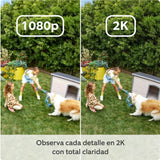 Novedad Ring | Cámara exterior Plus con batería (Outdoor Camera Plus): cámara inalámbrica exterior, 2K con Ring Vision, instalación propia, alternativa a CCTV (30 días gratis de Ring Home)