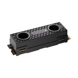 Corsair MP700 Pro Hydro X Series 4TB SSD M.2 PCIe Gen5 x4 NVMe 2.0 - M.2 2280 - Lectura Secuencial de hasta 12.400 MB/s - NAND TLC de Alta Densidad - Bloque de Agua Preinstalado - Negro