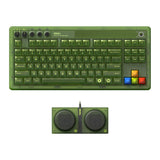 8Bitdo Retro 87 Mechanical Keyboard with RGB Backlight, Bluetooth/2.4G/USB-C Hot Swappable Wireless Gaming Keyboard for Windows and Android - Xbox Edition (Officially Licensed) - QWERTY English