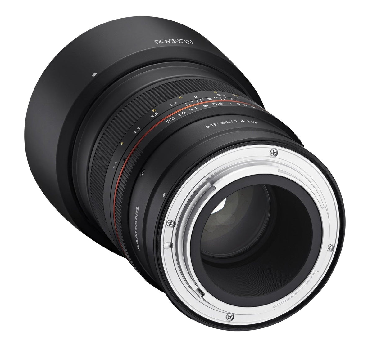 ROKINON Teleobjetivo Sellado de Alta Velocidad F1.4 de 85 mm para cámaras Canon R sin Espejo