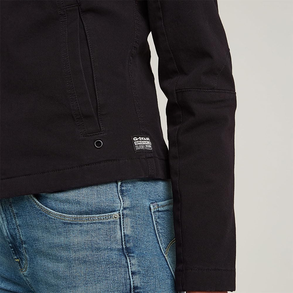 G-Star Para Mujer Chaqueta Biker, Negro (dk black D25990-D922-6484), L