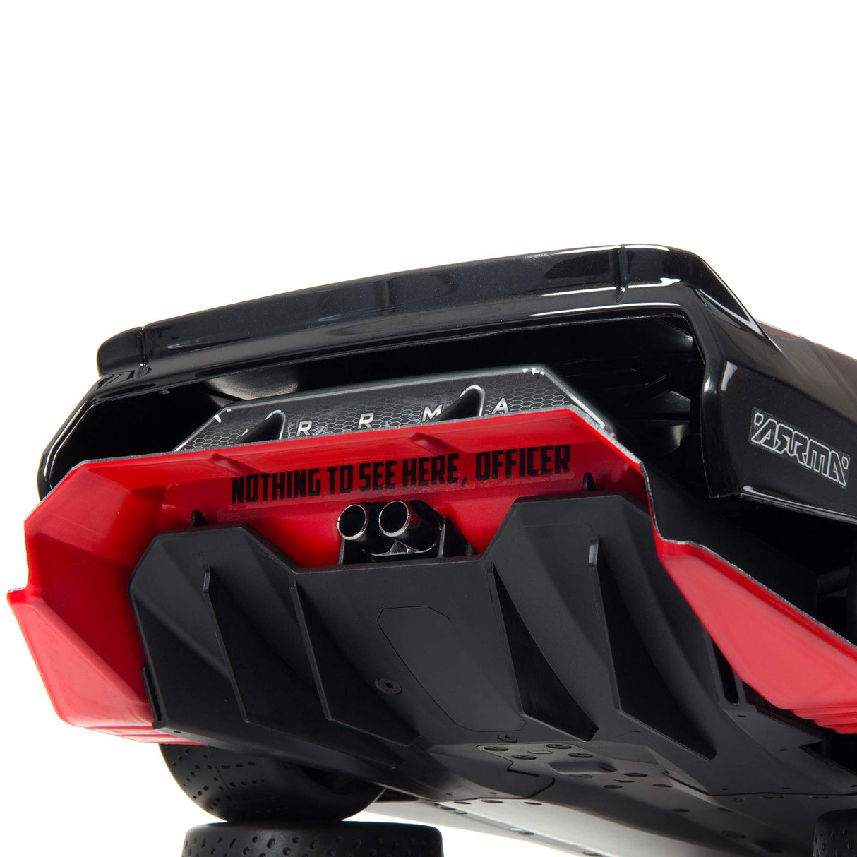 ARRMA ARA7617V2T1 1/7 Felony 6S BLX Street Bash All Road Muscle RTR Coche teledirigido (emisor y Receptor Incluido, Pilas y Cargador Necesario), Color Negro