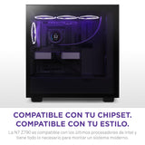 NZXT N7 Z790 Motherboard - N7-Z79XT-W1 - Intel Z790 chipset (Support 12th, 13th, 14th Gen CPUs) - ATX Gaming Motherboard - Integrated I/O Shield - WiFi 6E connectivity - Bluetooth - Negro