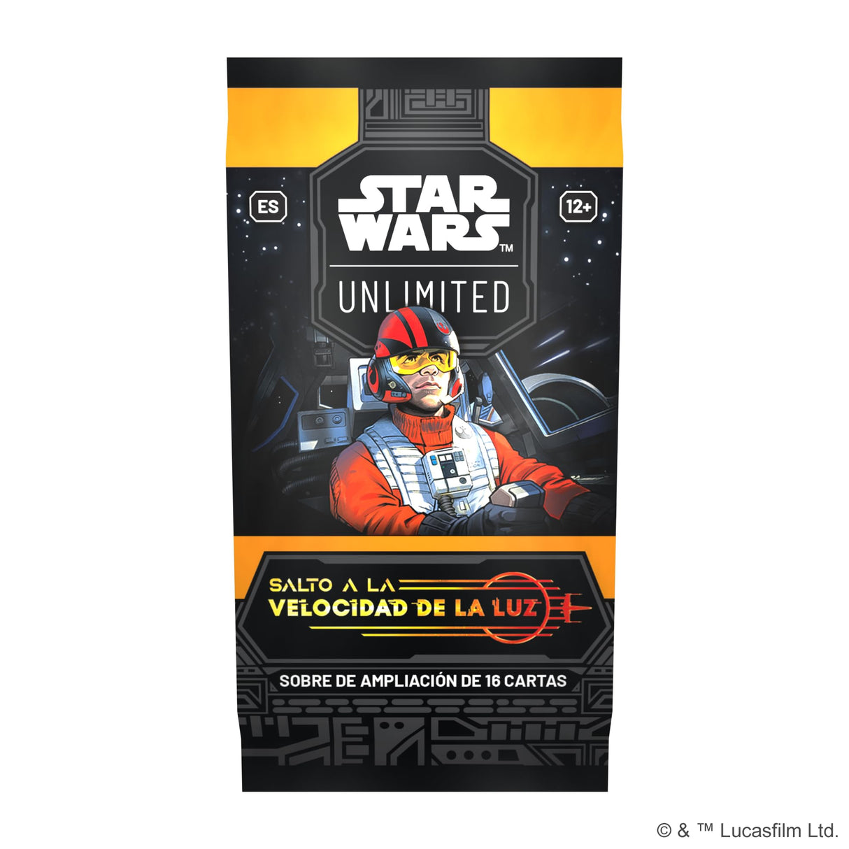 Fantasy Flight Games | Star Wars Unlimited Juego De Cartas Coleccionables Salto a la velocidad de la luz | Caja de 24 Sobres | A Partir de 12 Años | Para 2 Jugadores | 30 Minutos por Partida | Español