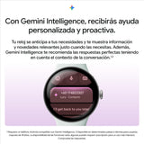 Google Pixel Watch 5 (45 mm) - Smartwatch - Silver Case/Fog Band, Wi-Fi