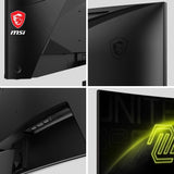 MSI mag 27C6F Monitor Curvo Gaming FHD de 27", 1500R 1920 x 1080 Panel VA rápido, 180 Hz / 0,5 ms (GtG, mín.), Sincronización adaptativa, DP 1.2a, HDMI CEC