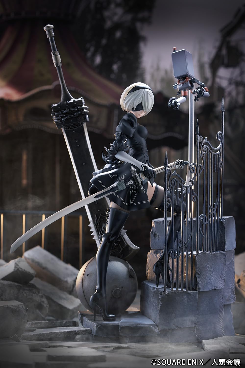 Proof TV Anime Nier: Automata Ver1.1a 2B (Tipo B Yorha 2) - Exploración - Figura acabada Pintada de PVC a Escala 1/7