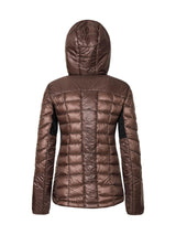 Rock Experience REWJ06771-C951 EUPHORIA HYBRID WOMAN JACKET Jacket Mujer 0274 DEEP TAUPE+0208 CAVIAR L