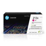 HP 213X W2133X, Magenta, Cartucho Tóner de Alta Capacidad Original, de 6.000 páginas, para impresoras HP Laserjet Enterprise 5700, 5800, 6700, 6701, 6800, 6801
