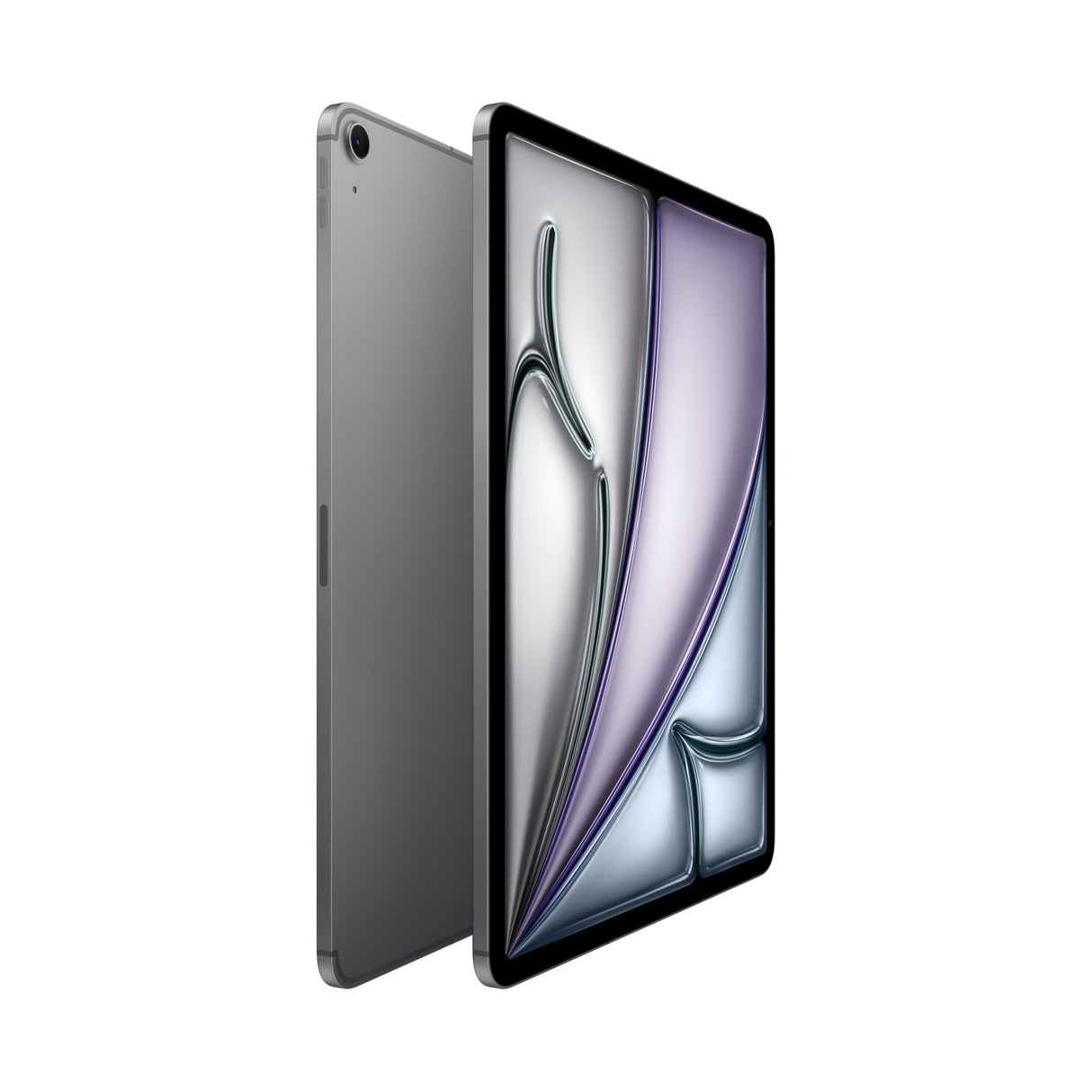 Apple iPad Air de 13 Pulgadas con Chip M3 diseñado para Apple Intelligence, Pantalla Liquid Retina, 256 GB, cámara Frontal/Trasera de 12 Mpx, Wi-Fi 6E, Redes 5G, Touch ID — Gris Espacial