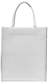 DKNY Carter Mini Tote Crossbody, Bolso de Mano Mujeres, Gris