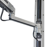 Ergotron LX Sit-Stand Wall Mount Keyboard Arm - Wall Mount for Keyboard/Mouse - Aluminium - Polished Aluminium - Wall-mountable - for P/N: 45-353-026