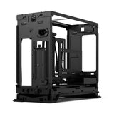 Fractal Design Era 2 ITX PC Case in Silver - Aluminio anodizado Elegante, Superficie de Nogal Macizo, Compatible con GPU de 3 Ranuras, Cable Riser PCIe 4.0 Incluido