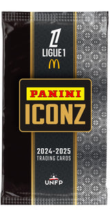 Panini Ligue 1 ICONZ Trading Cards-Caja (8 Tarjetas por Bolsillo) (005451BOX8)