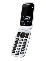 Geemarc CL8700 - Teléfono Móvil Clamshell 4G Amplificado con Botones Grandes, Función SOS y Teclas de Memoria para Personas Mayores con Discapacidad Auditiva - Desbloqueado y Bluetooth - Versión ES