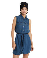 G-STAR Para Mujer Vestido Soft Cargo, Azul (Faded Whirlpool D24872-D548-G645), M
