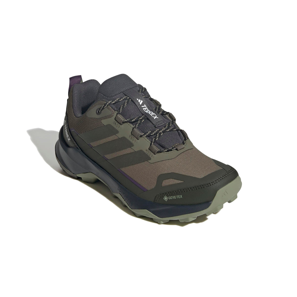 adidas Terrex Skychaser AX5 Gore-Tex Hiking Shoes, Zapatos de Senderismo Mujer, Olive Strata/Night Cargo/Tent Green, 40 EU