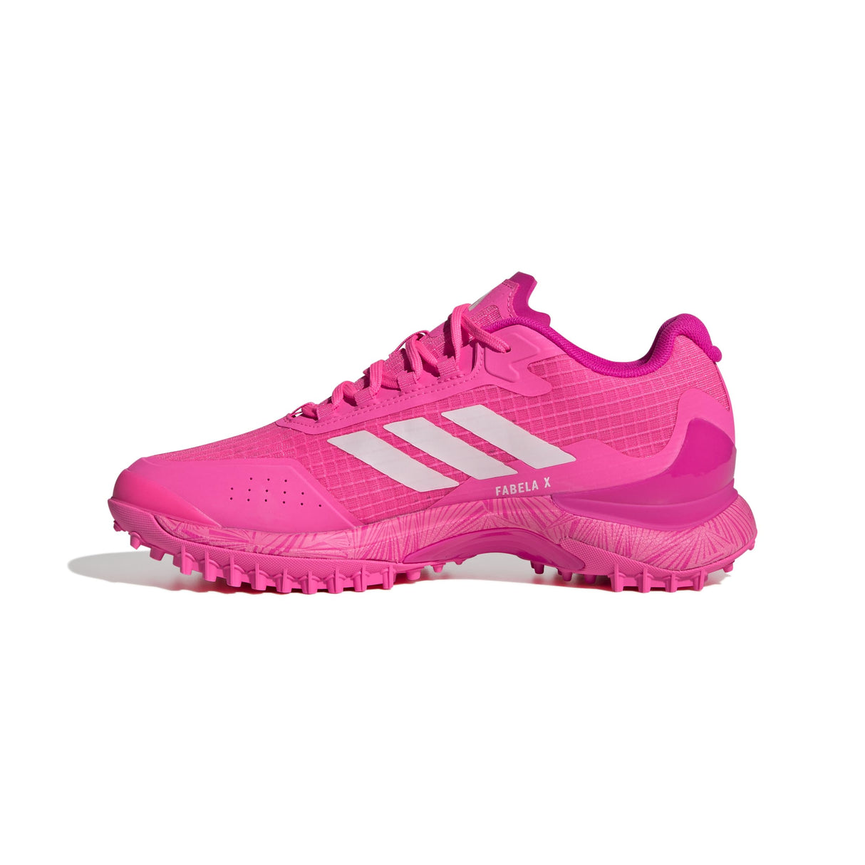 adidas Fabela X 2, Zapatos de Hockey Mujer, Lucid Pink/Zero Met./Shock Pink, 36 2/3 EU