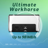 OWC Drive Dock USB-CD Solución de bahía de Unidad Dual, USB 3.1 Gen 2, para Mac y PC, (TCDRVDCK)