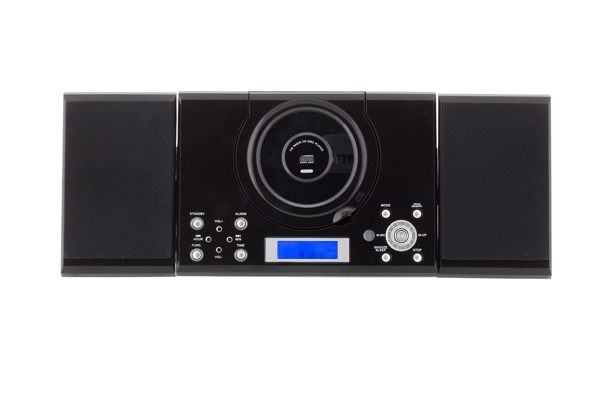 ROXX Sistema estéreo con Reproductor de CD, Radio, Conector para Auriculares y AUX MC201