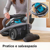 Bosch BGS05X240 GS05 Cleann'n Aspirador sin Bolsa, 700 W, 78 Decibeles, Turquesa