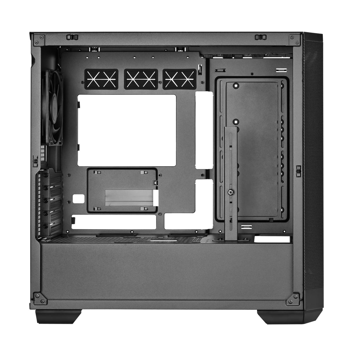 SilverStone Technology Seta H2M, Compatible con Placas Bases con Conectores orientados hacia la Parte Posterior, SST-SEH2M-B