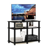 Furinno Romain Turn-N-Tube Soporte de TV para Televisores de hasta 40 Pulgadas, Espresso/Negro