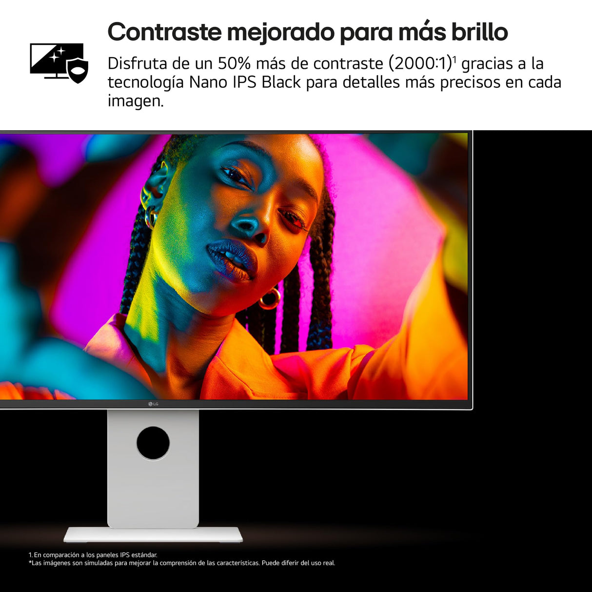 LG 40U990A-W.AEU, Monitor Gaming UltraWide, 40", Curvo 2500R, Panel Nano IPS, False (5121 x 2160), 120 Hz, Ultrapanorámico 21:9, FreeSync Premium, Blanco con Textura, DCI-P3 99%