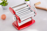 Imperia IPasta Línea Clásica. Máquina para pasta. 100% Made in Italy. Máquina de pasta fresca en acero. Laminadora manual con manivela. Crea láminas para lasagne, tagliolini, fettuccine.