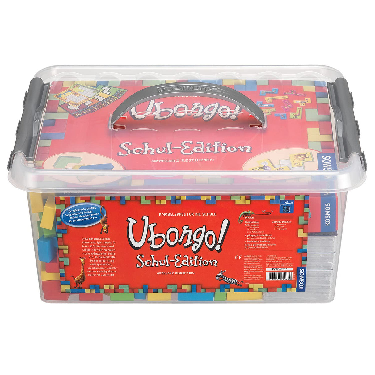 Kosmos- Ubongo-Edición Escolar Juego de niños, Multicolor, Small (682880)