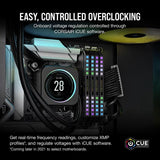 CORSAIR Dominator Platinum RGB DDR5 RAM 32 GB (2 x 16 GB) 6000 MHz CL36 Intel XMP iCUE Memoria de computadora Compatible - Negro (CMT32GX5M2E6000C36)