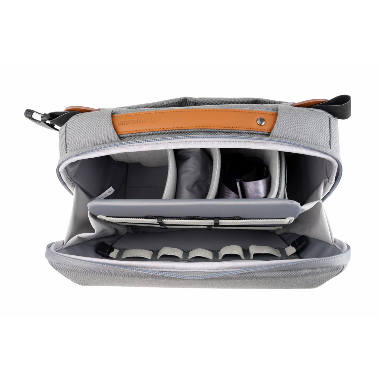 VANGUARD Veo City CB29 - Bolsa Cruzada para cámaras de Fotos (4 terceras), Color Gris, Gris, S, Moderno