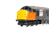 Hornby R30188 Railroad Plus Loadhaul, Class 37, Co, 37710-Era 8 Railway-Locos, Negro y Naranja, Color, 38 centimètres