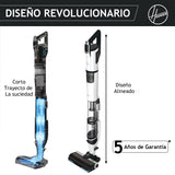 Hoover Aspiradora Escoba Sin Cable Potente con Corner Genie™ para Limpiar Todos los rincones, Cepillo Anti-Enredos, Luces LED, 2 Baterías [HFX]