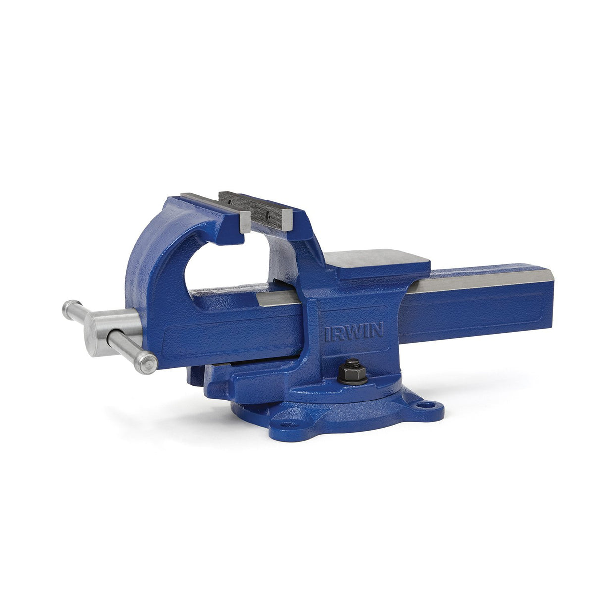 IRWIN 1978272 Tornillo de banco de ajuste rápido de 100 mm, azul/gris