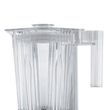 Alessi Plissé MDL09 W, Batidora de Diseño con Jarra Graduada, en Resina Termoplástica, Enchufe Europeo 700W, 1,5l, Blanco