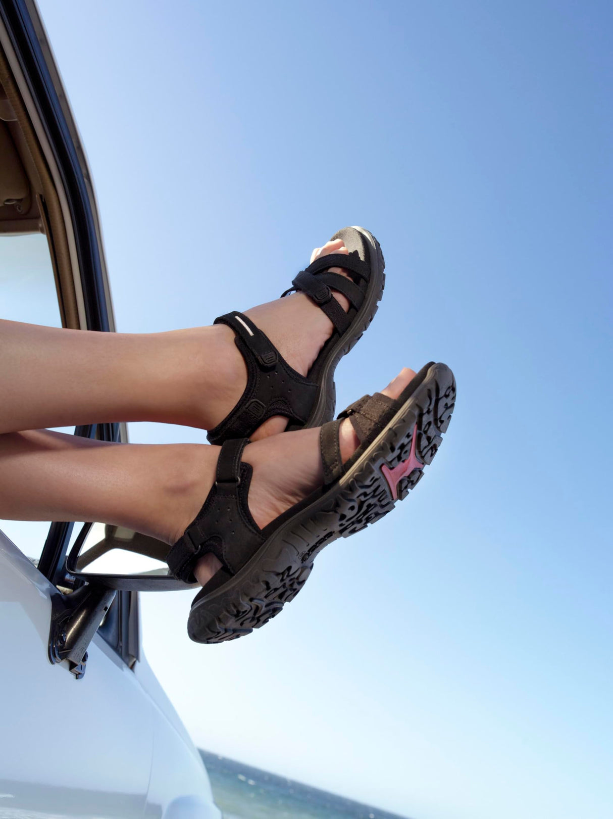 ECCO Offroad Roam, Sandalias Deportivas Mujer, Black/Black, 41 EU