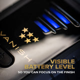 Wahl 5 Star Vanish - Afeitadora de peluquería, afeitadora de aluminio, afeitado cerrado, herramientas de acabado, mezcla, ligera, inalámbrica, suministros de peluquería